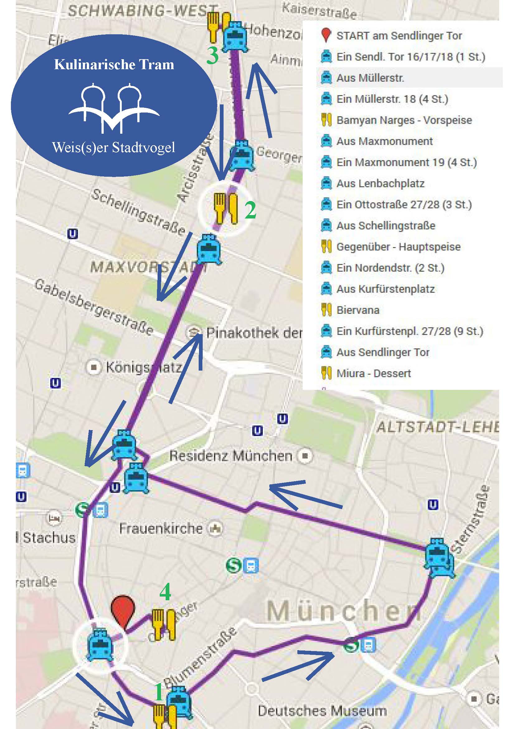 Kulinarische Tramtour 